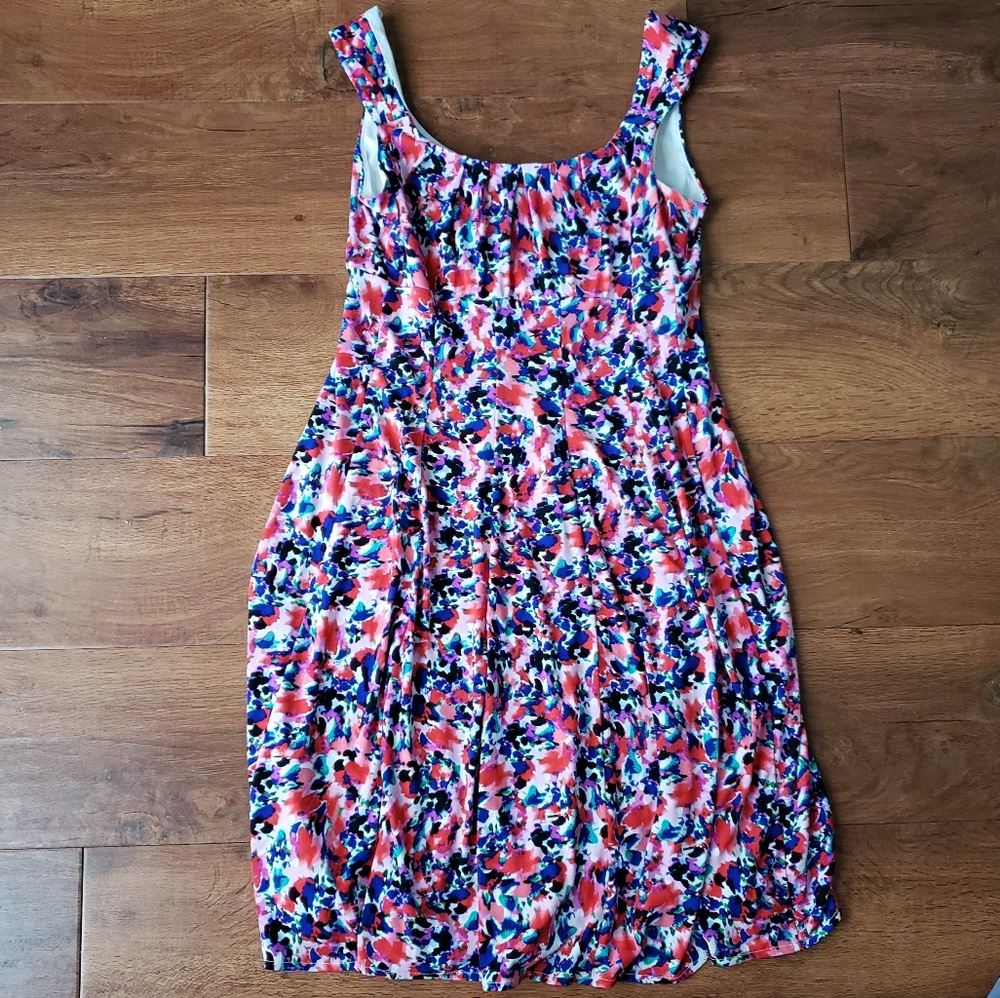 Colorful flower dress